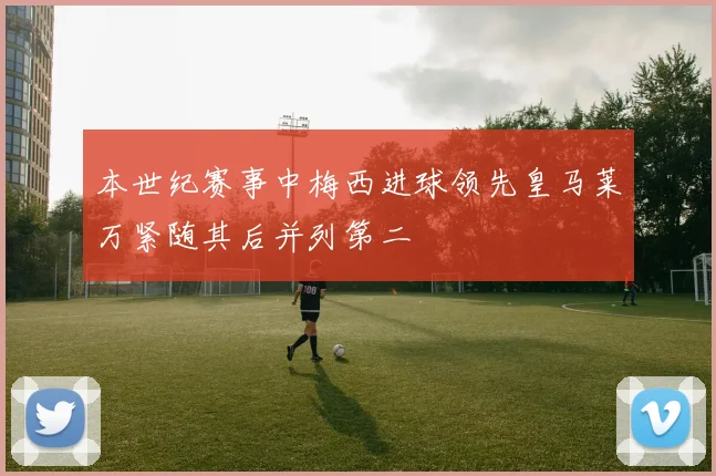 本世纪赛事中梅西进球领先皇马莱万紧随其后并列第二