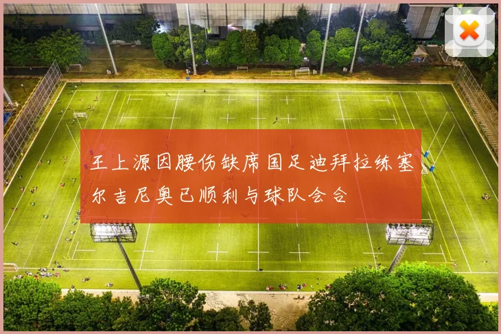 王上源因腰伤缺席国足迪拜拉练塞尔吉尼奥已顺利与球队会合